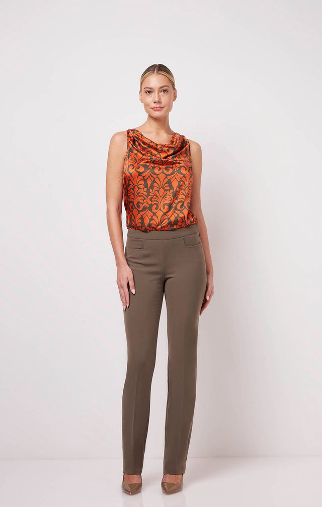 Oak Room - Stretch Double Weave Pants - On Model Image