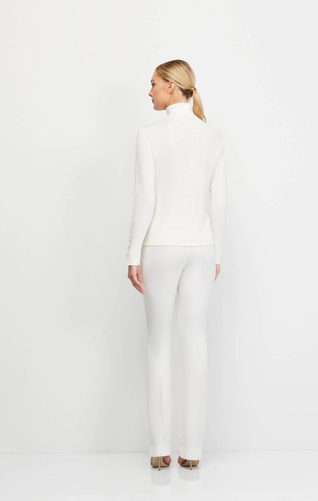 Aloft-Ivr - Ultrasoft Cotton & Modal Turtleneck - Ecomm Image