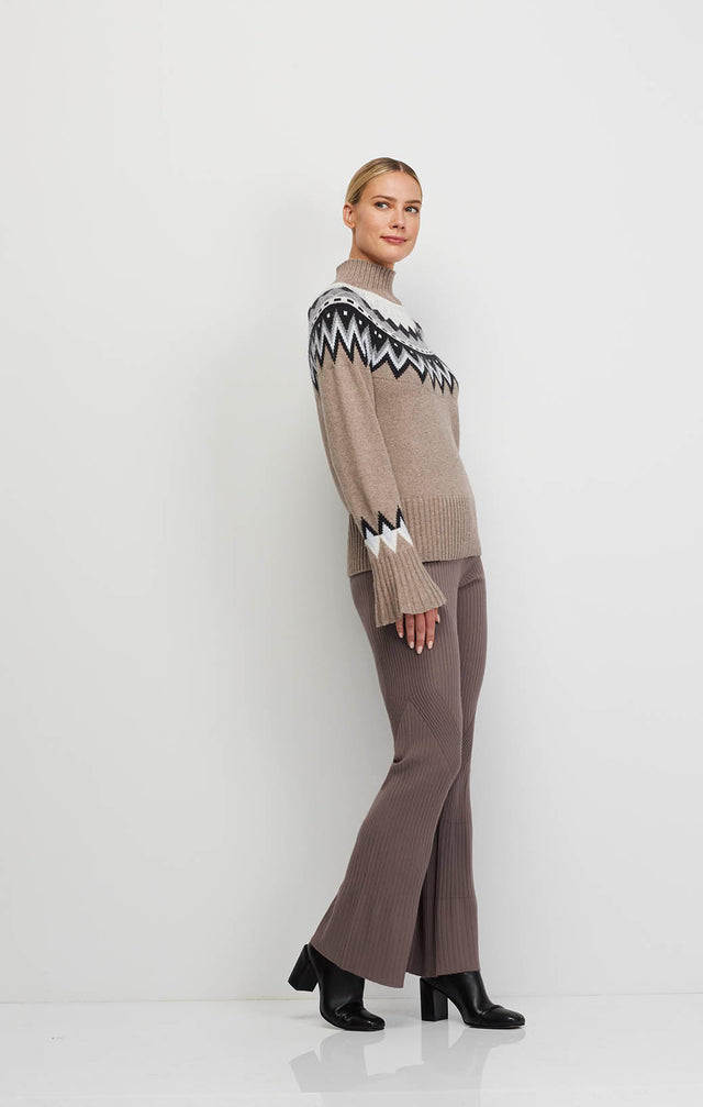 Snowmass - Merino & Cashmere-Softened Pullover Sweater - Ecomm Image