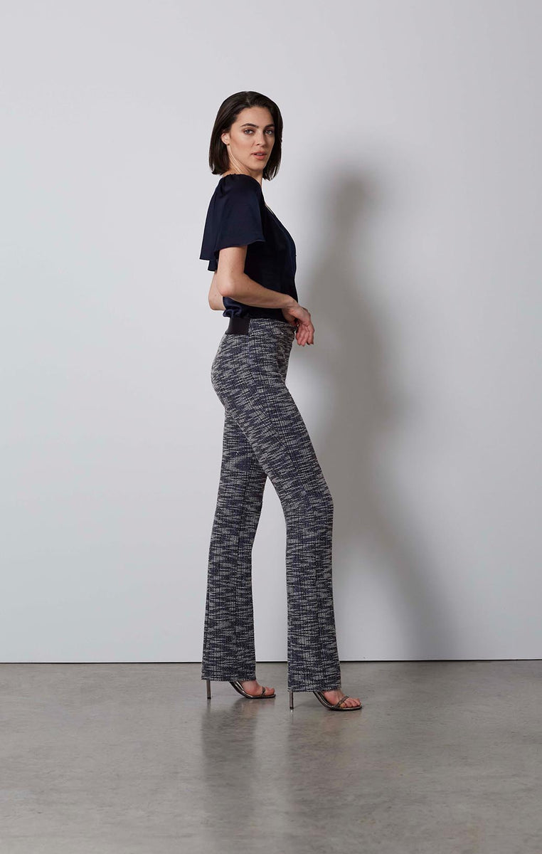 Buy Gridded Tweed Pull-On Pants online - Etcetera