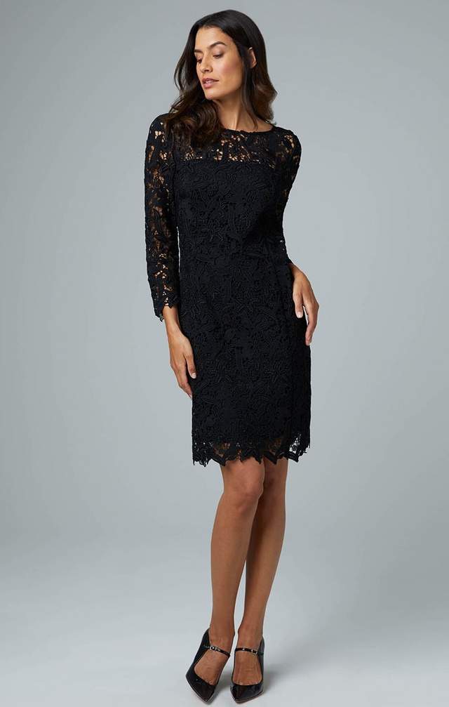 Nightingale - Floral Lace Sheath Dress - Lookbook Image