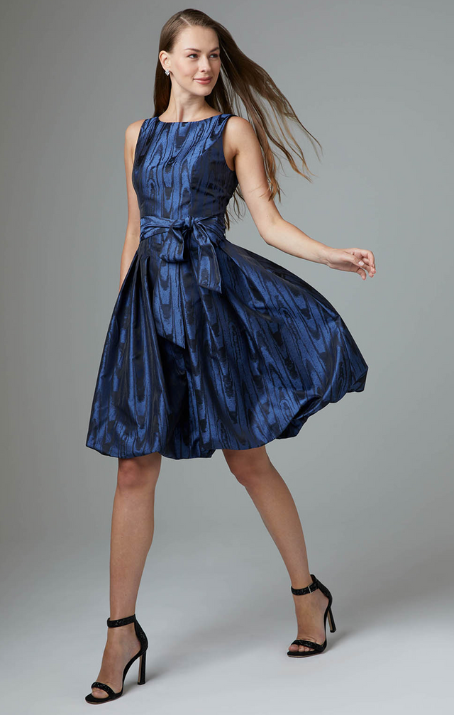 Pannier - Moiré Jacquard Bubble Dress - Lookbook Image