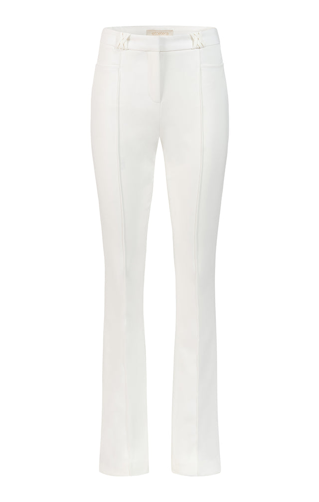 Entourage-Ivr - Pants In Stretch Double Weave - Product Image