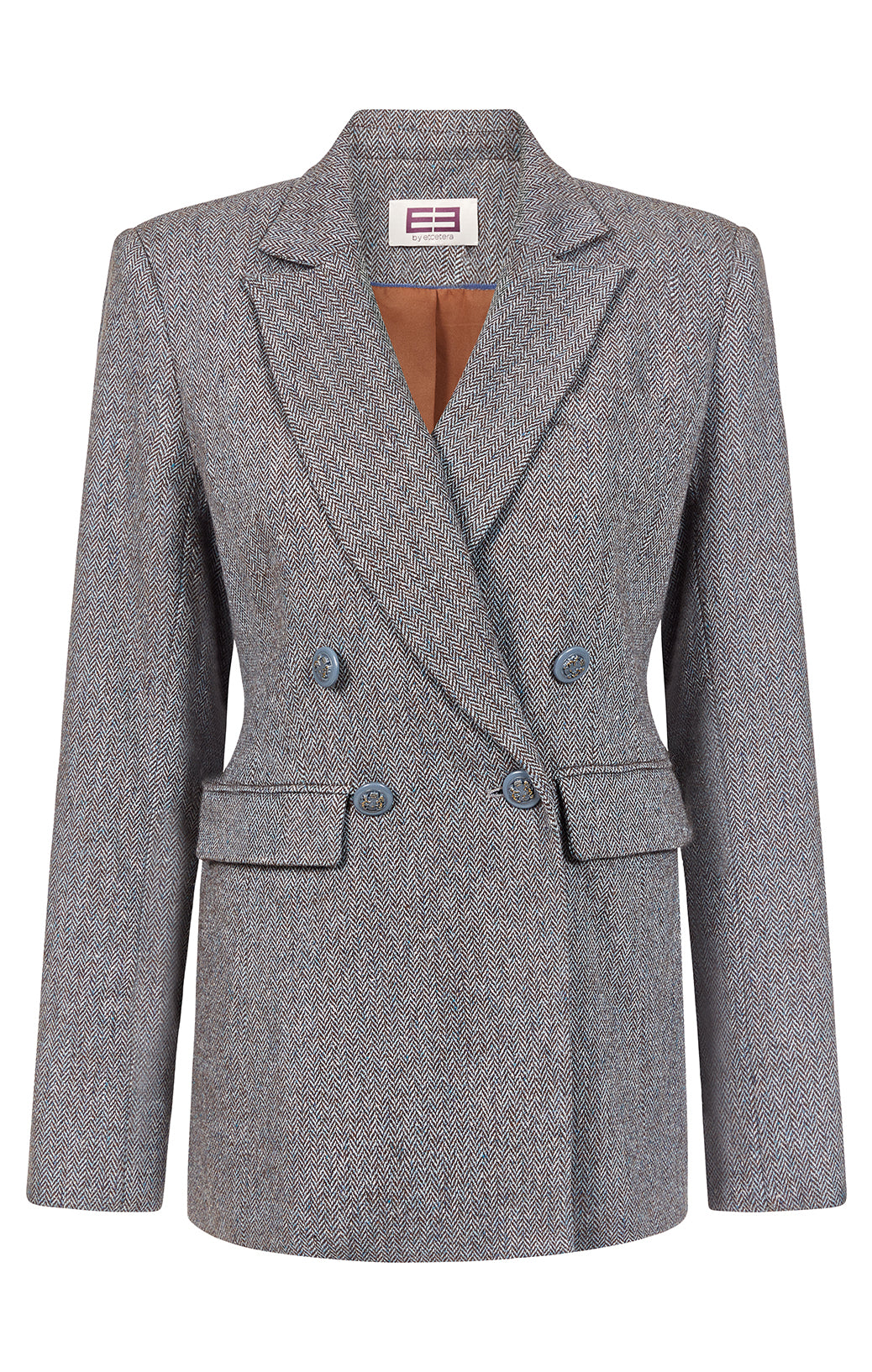 Altitude - Alpine Blazer In Stretch Herringbone Ponte Knit - Product Image