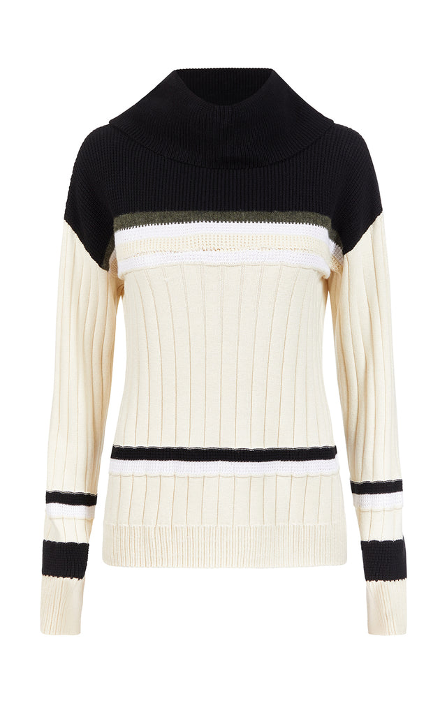 Zenith - Cashmere-Softened Ski Turtleneck Sweater - Product Image