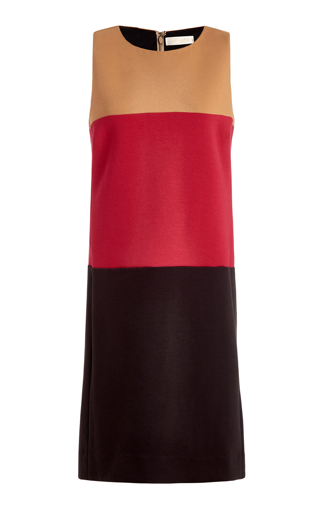 Gallant - Stretch Scuba Twill Colorblock Dress - Product Image