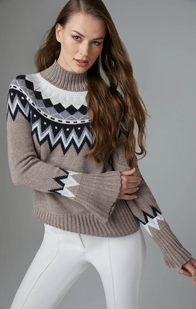 Snowmass - Merino & Cashmere-Softened Pullover Sweater - Lookbook Image