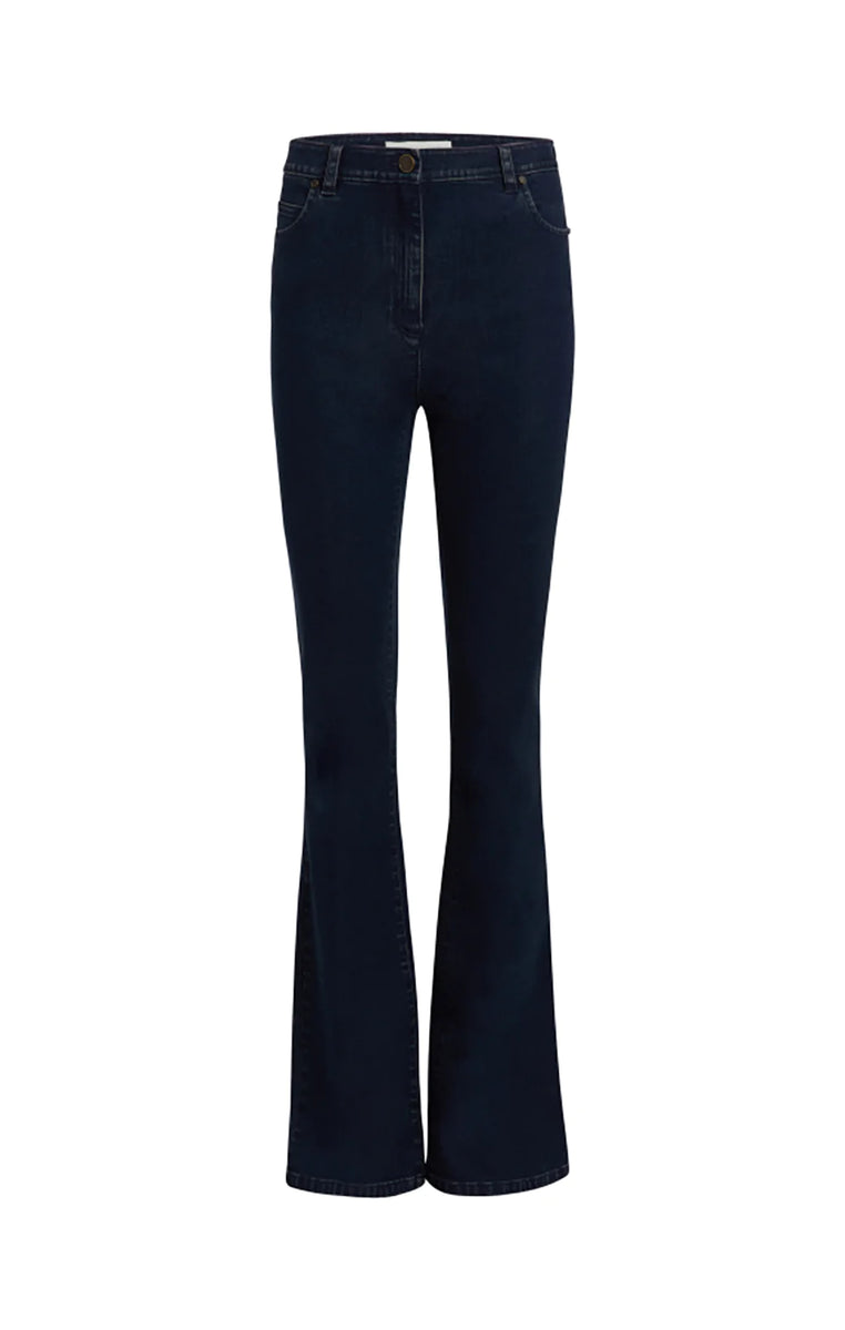 11 High-Rise Flare Jeans: Garment-Dyed Workwear Edition