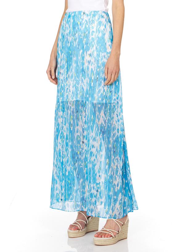 Tie dye on sale maxi skirt chiffon